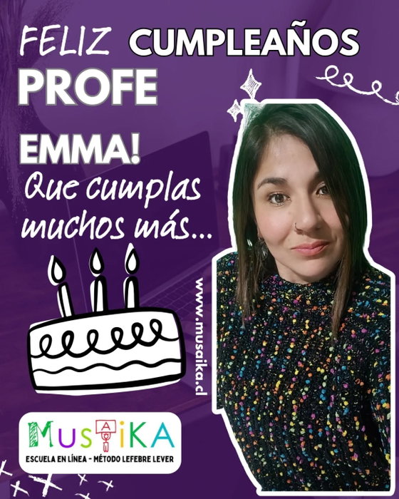 Hoy queremos desearle un feliz nuevo ciclo a nuestra gran @emmanuelamunoz Que ha trabajado con gran 