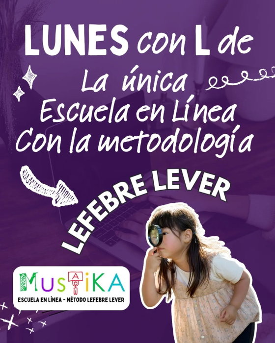 ✨ Somos la única escuela en línea basada en los pilares de la Metodología Lefebre Lever 💜

🌱 Nuest