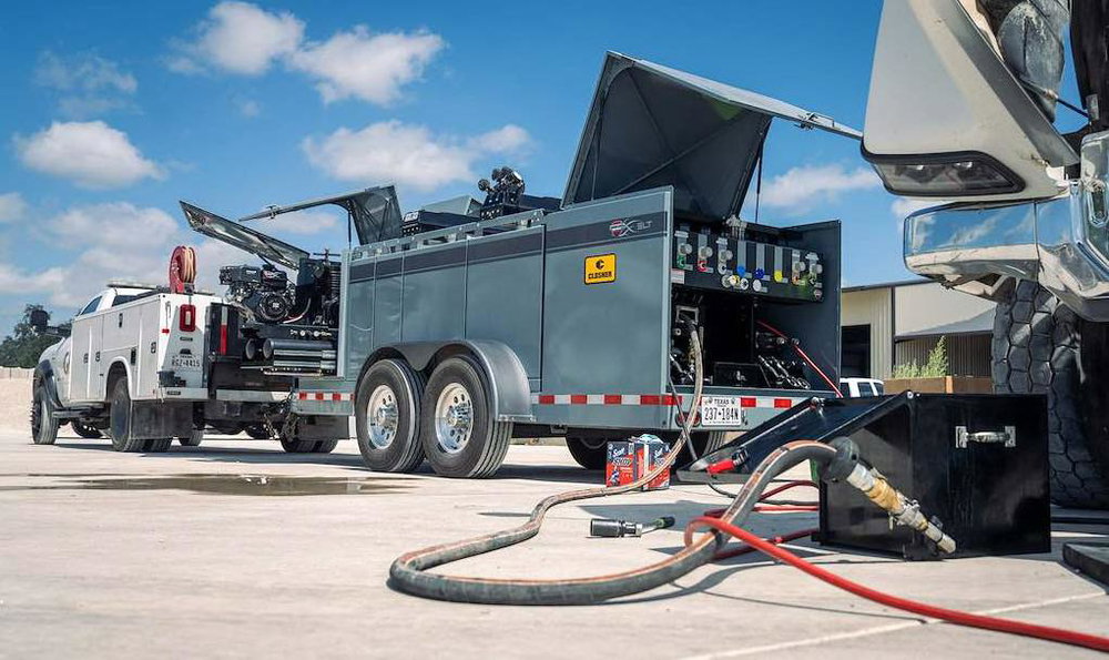 Less downtime. More uptime.
That’s the advantage of the Thunder Creek SLT-690. Guadalupe ReadyMix is keeping their mixer fleet ready for the next load with on-site preventative maintenance at their batch plant.