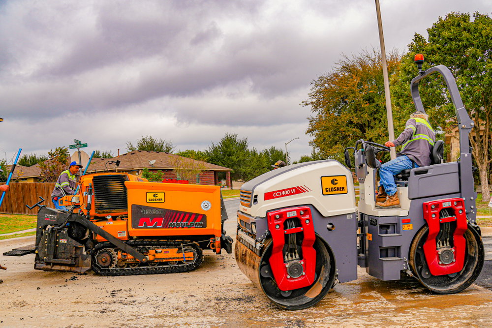 Two machines. One Dealer.

A Mauldin 1560 and Dynapac CC1400 VI getting set to go to work. Both sold, delivered, and supported by the Closner team with hands-on operator training.