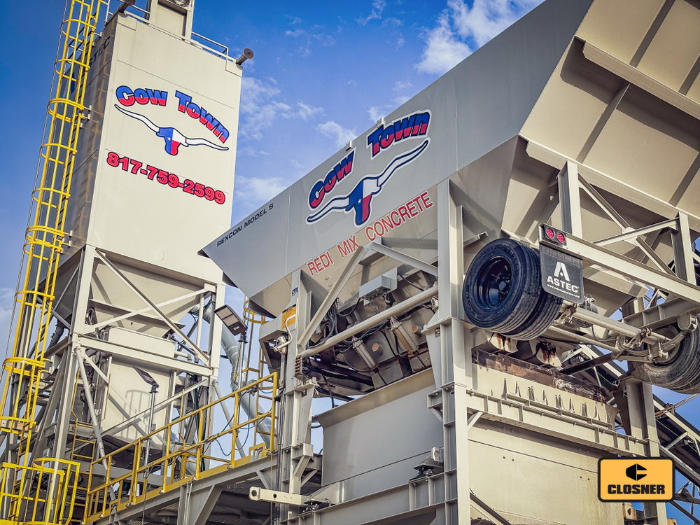 Built from the ground up. 💪

A RexCon Model S standing tall and ready to keep Texas projects supplied.