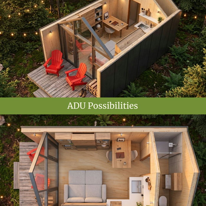 👀 Want a first look at the future of tiny living? 

Our latest newsletter just dropped! We're gearing up for our annual Applefest Open House, and we're celebrating by sharing exclusive new ADU renderings and a super cool new Bunkie POD prototype developed for Stay Tiny Canada. 👏 

Calling all entrepreneurs and visionaries! There is so much to share and talk about when considering the future of homebuilding. We need to act collaboratively, build true resilience, and rethink how we live.

Make sure to get on our mailing list for the latest news. If you'd like to attend our open house, don't forget to rsvp on Eventbrite so we can be ready for you. DM 