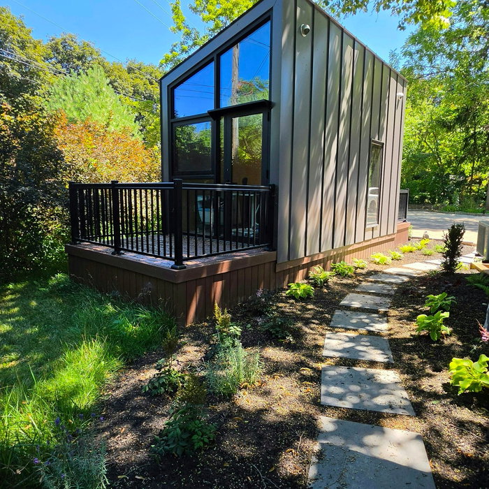 We love seeing our clients' vision for their Bunkie come to life! 😍 

This handsome Aspen 155 has a super cool purpose. It was commissioned as extra storage space and a workspace for a client in Burlington. 

She wanted the best of both worlds by combining the Aspen and Alpine Bunkie glass wall systems in one 155 sq. ft. space! ✨ 

We were able to lay out the interior and use every square inch. This space is used for a professional practice, with upper loft storage to hold overflow items. This way, the entire lower area can be used at maximum capacity.

Each glass end and side window has powered remote blinds to keep the sunlight down during peak hours. A bug screen will be added to the doors as well.

This build may have inspired another new client, and we're starting to work on another this month. What do you think of this hybrid design?

#BunkieDesign #WorkspaceInspiration #InteriorLayout #glasscabin  #CreativeSpaces #InnovativeDesign #industrialdesign #interiordesign #aspen155bunkie