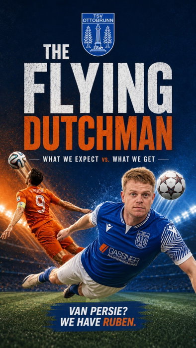 Was wir erwartet haben: Van Persie.
Was wir bekommen haben: Ruben. 🇳🇱✈️
Und ehrlich? Reicht völlig. 💙🤍