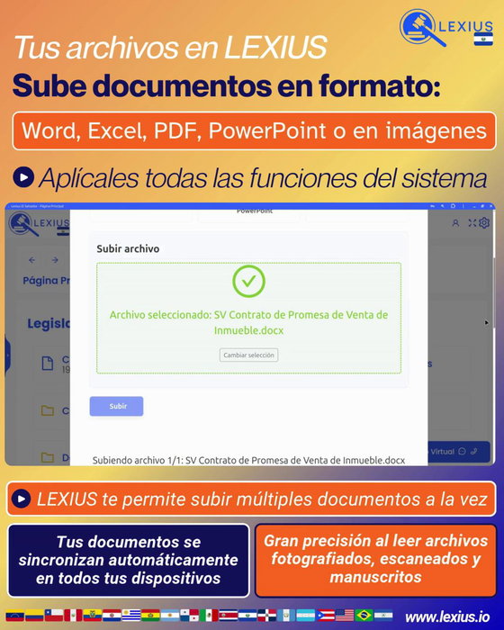 Subir documentos propios