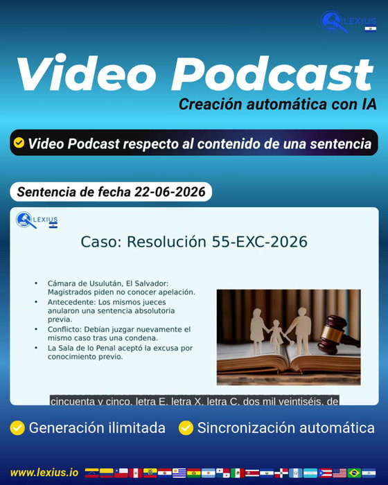 Video Podcast Legal