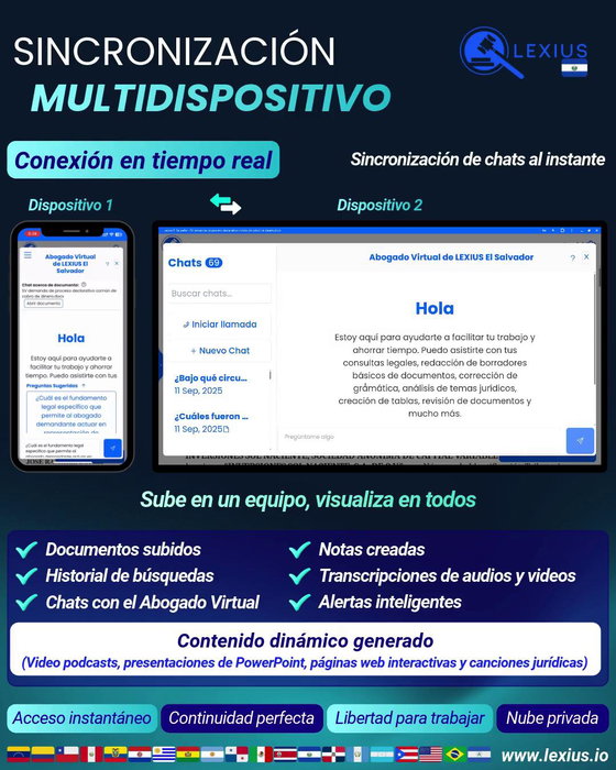 Sincronización de datos