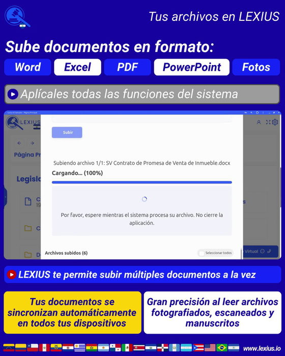 Subir documentos propios