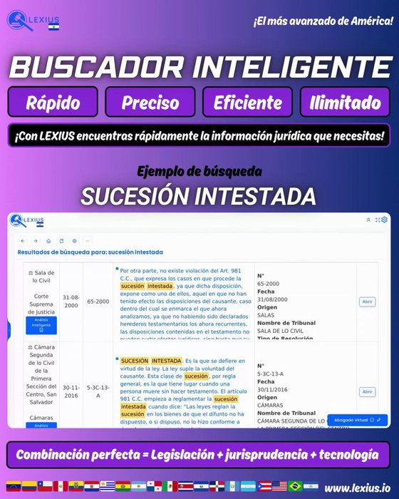 Búsqueda en LEXIUS