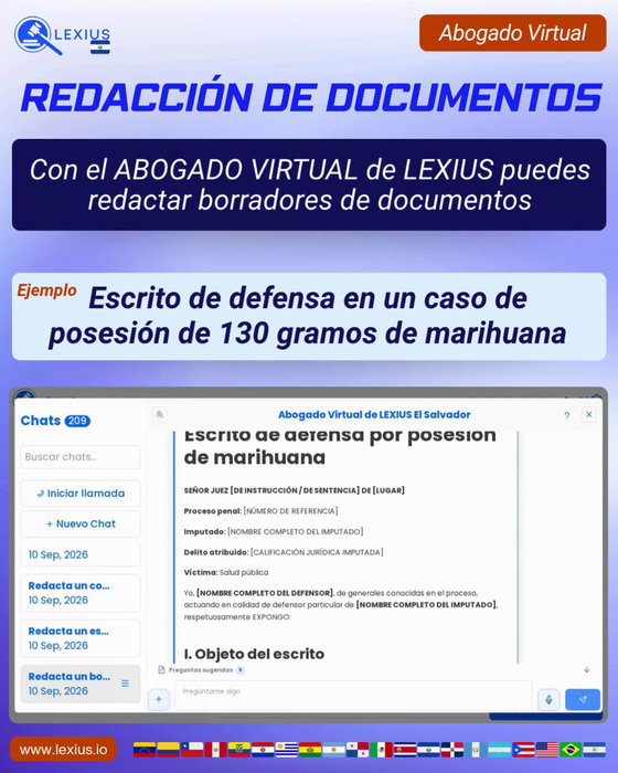 Borradores y redacción
