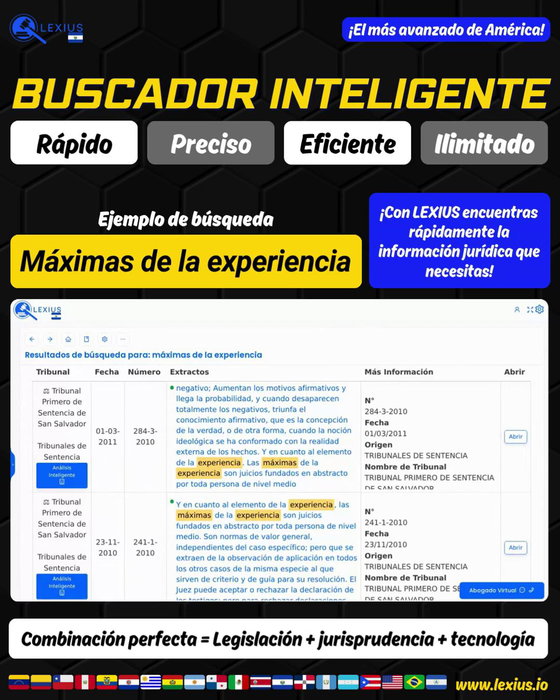 Búsqueda en LEXIUS