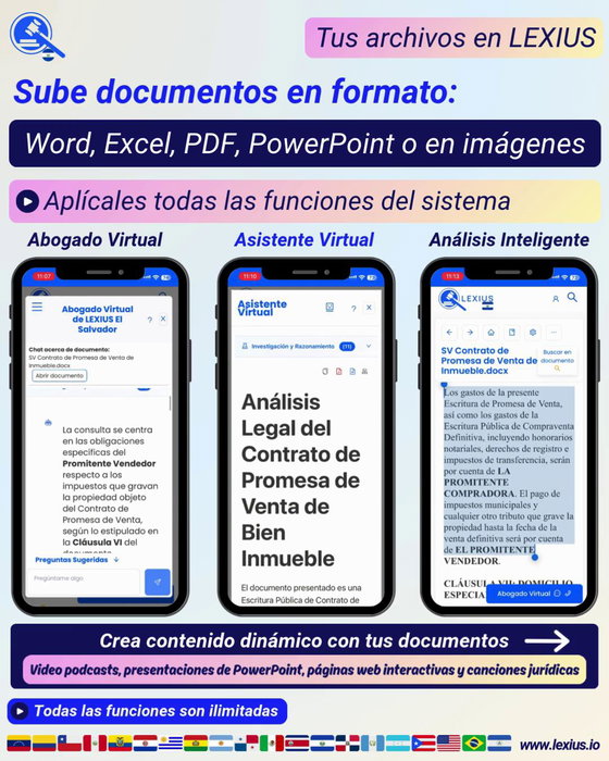 Subir documentos propios