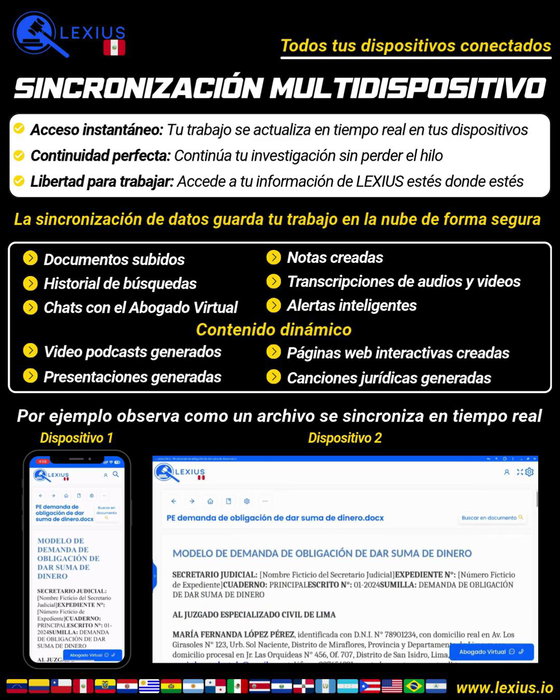 Sincronización de datos