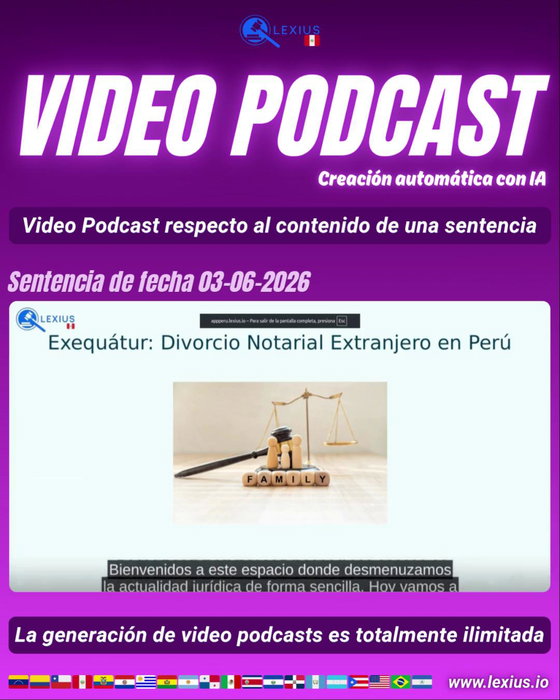 Video Podcast Legal