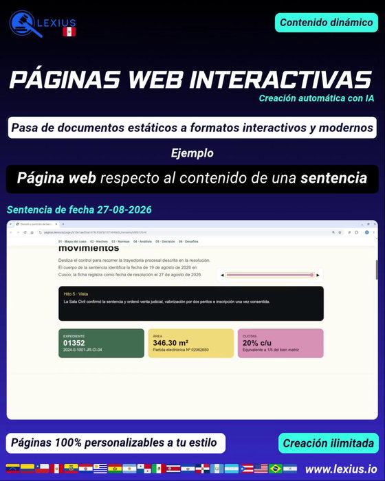 Páginas Web Interactivas