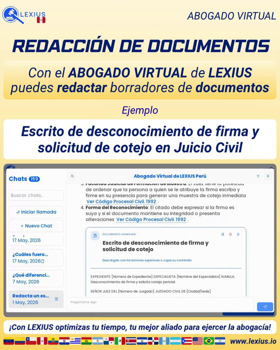 Borradores y redacción
