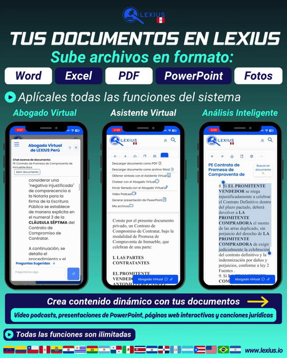 Subir documentos propios