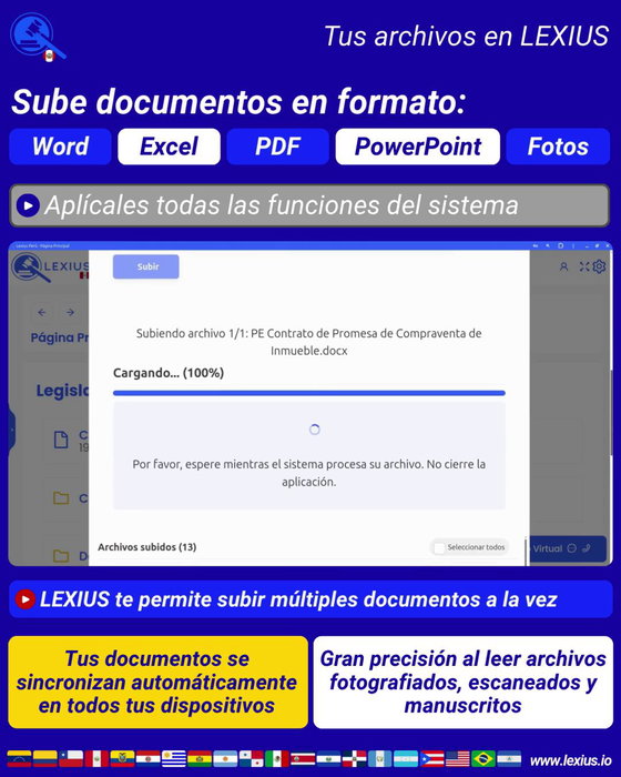 Subir documentos propios