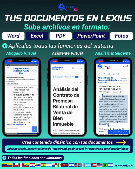Subir documentos propios