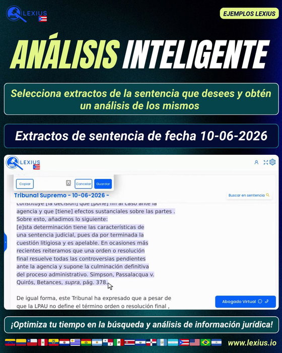 Análisis inteligente