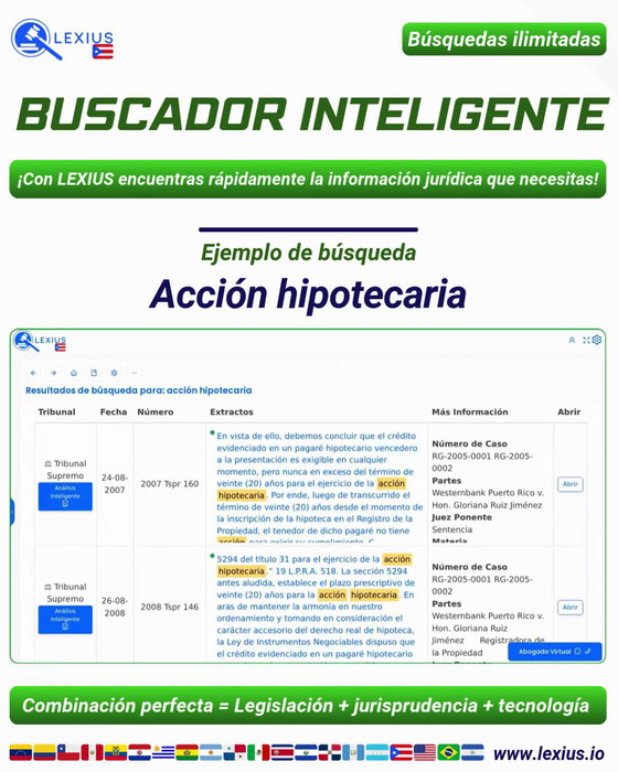 Búsqueda en LEXIUS