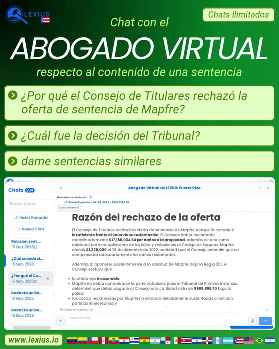 Chat con jurisprudencia