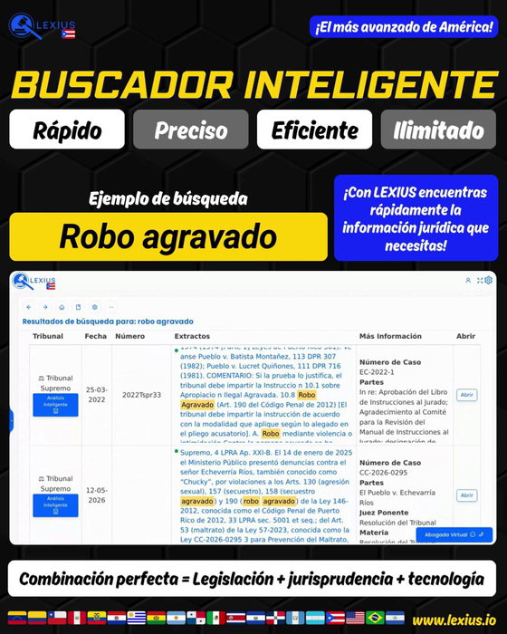 Búsqueda en LEXIUS
