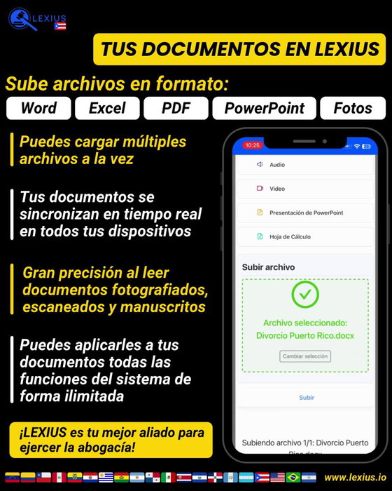 Subir documentos propios