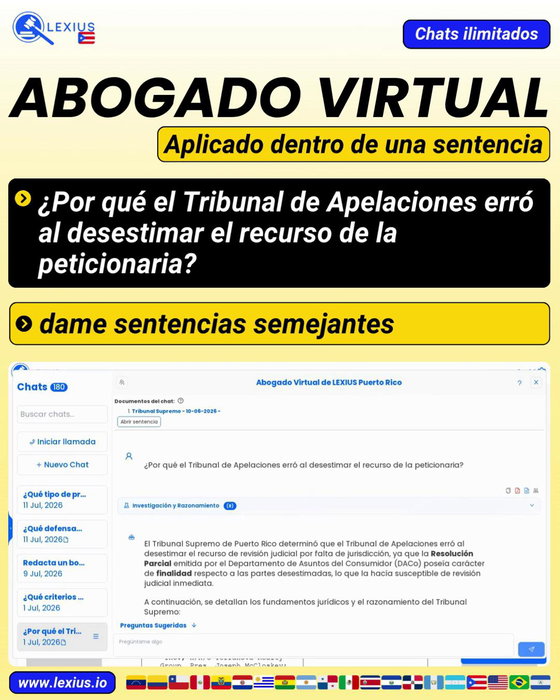 Chat con jurisprudencia