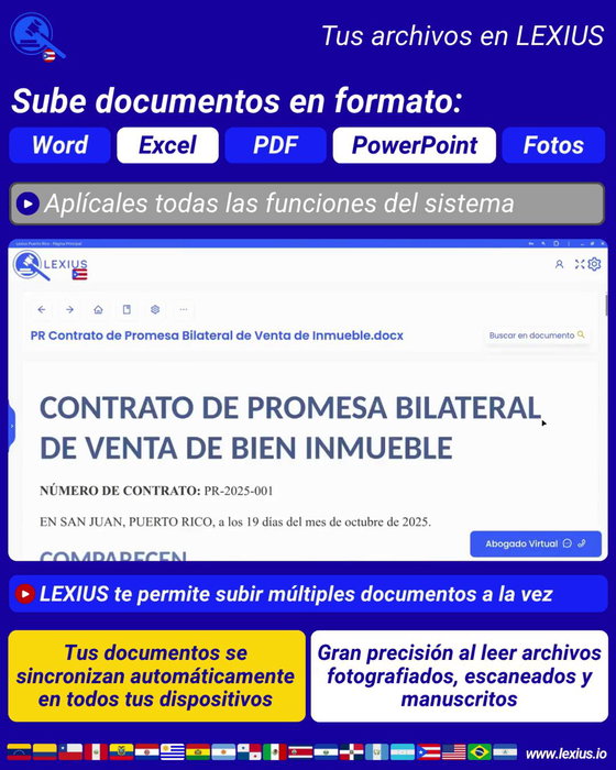 Subir documentos propios
