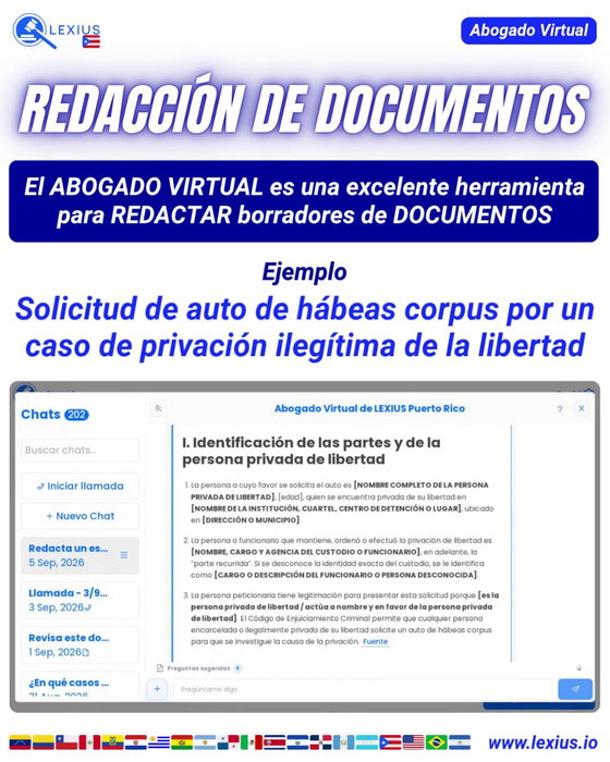Borradores y redacción