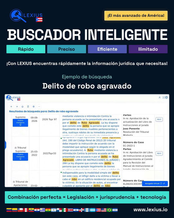 Búsqueda en LEXIUS
