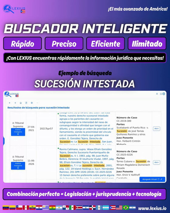 Búsqueda en LEXIUS