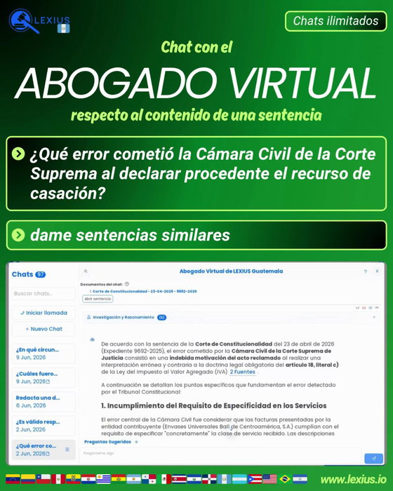 Chat con jurisprudencia
