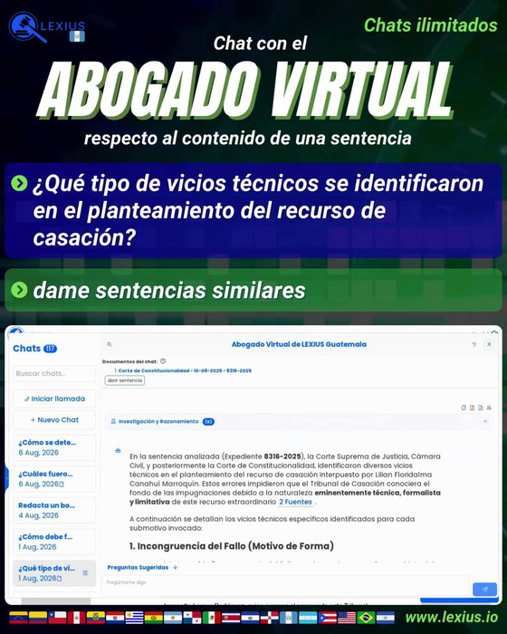 Chat con jurisprudencia