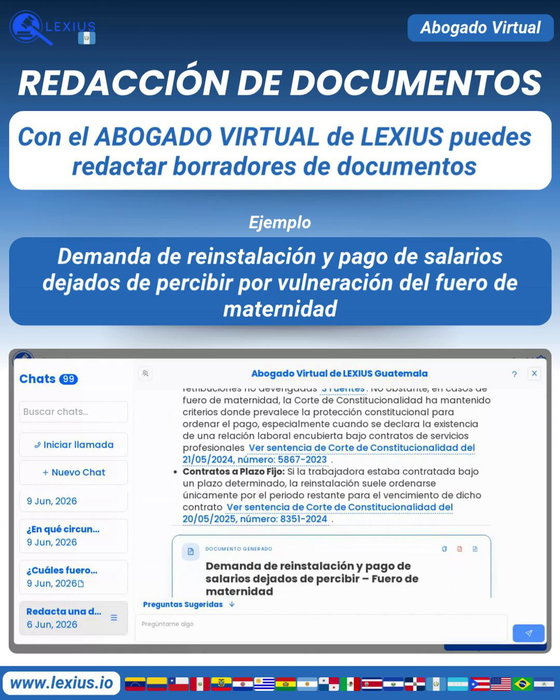 Borradores y redacción
