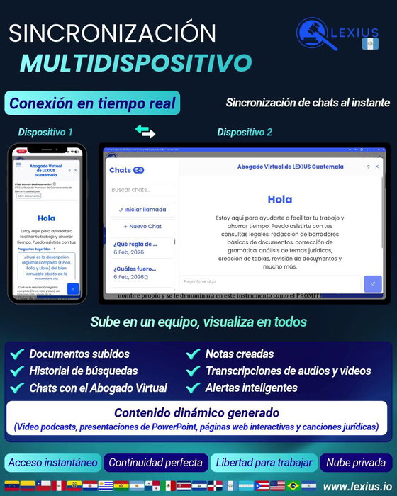 Sincronización de datos