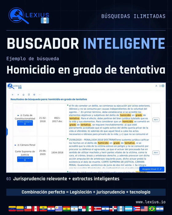 Búsqueda en LEXIUS