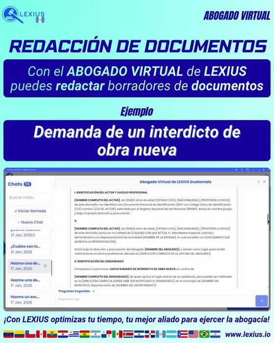 Borradores y redacción
