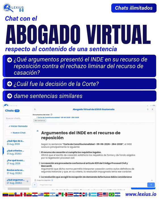 Chat con jurisprudencia