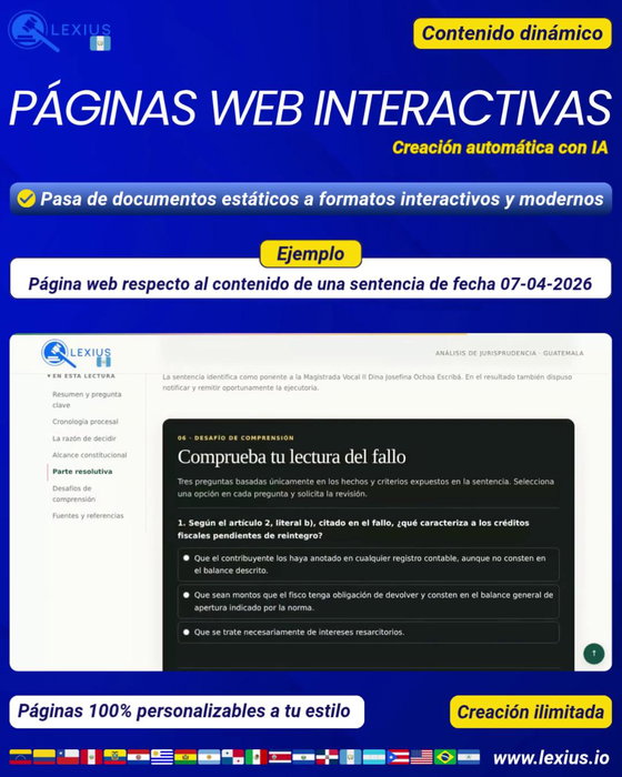 Páginas Web Interactivas