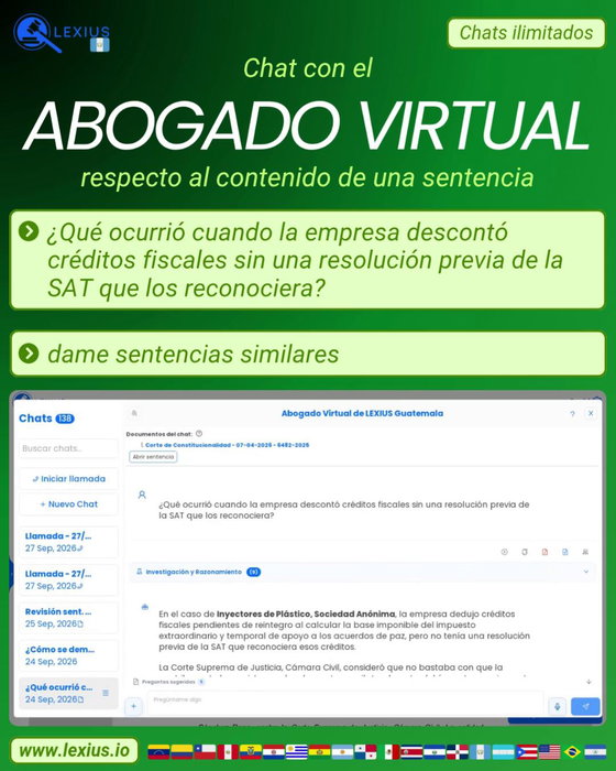 Chat con jurisprudencia