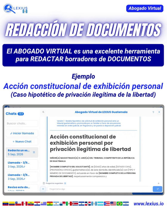 Borradores y redacción