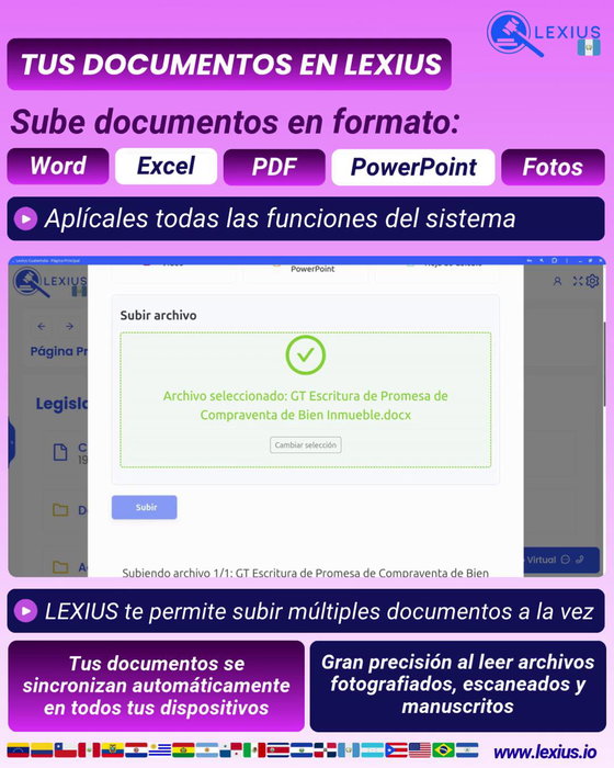 Subir documentos propios