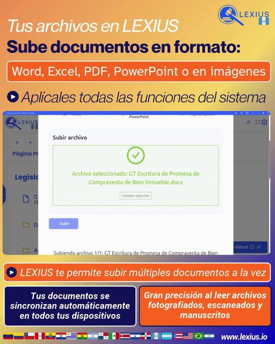 Subir documentos propios