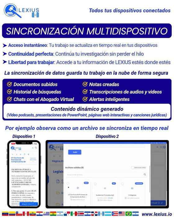Sincronización de datos