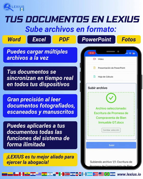 Subir documentos propios