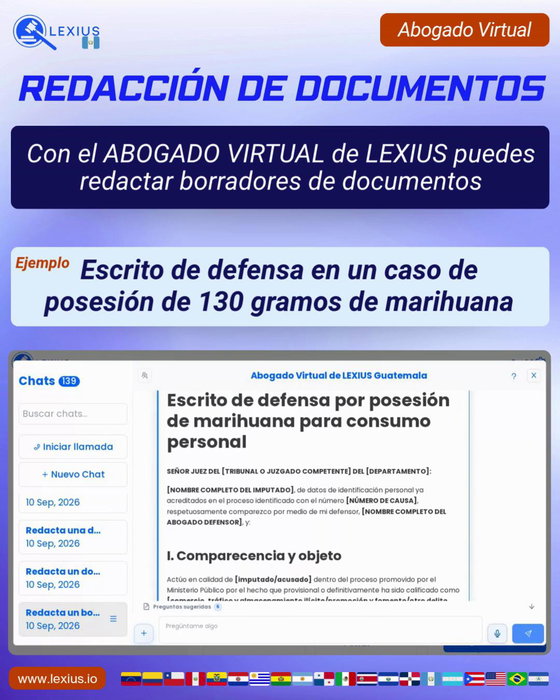 Borradores y redacción