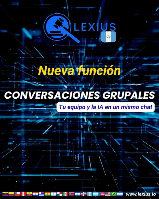 Conversaciones Grupales en LEXIUS