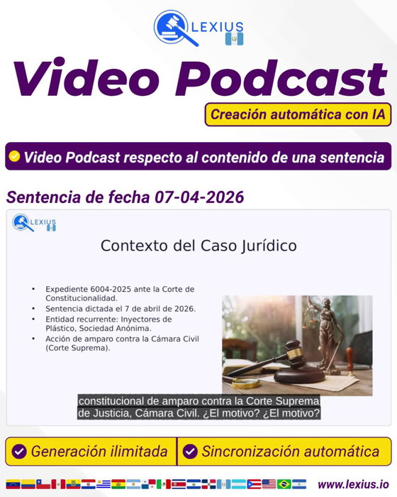 Video Podcast Legal